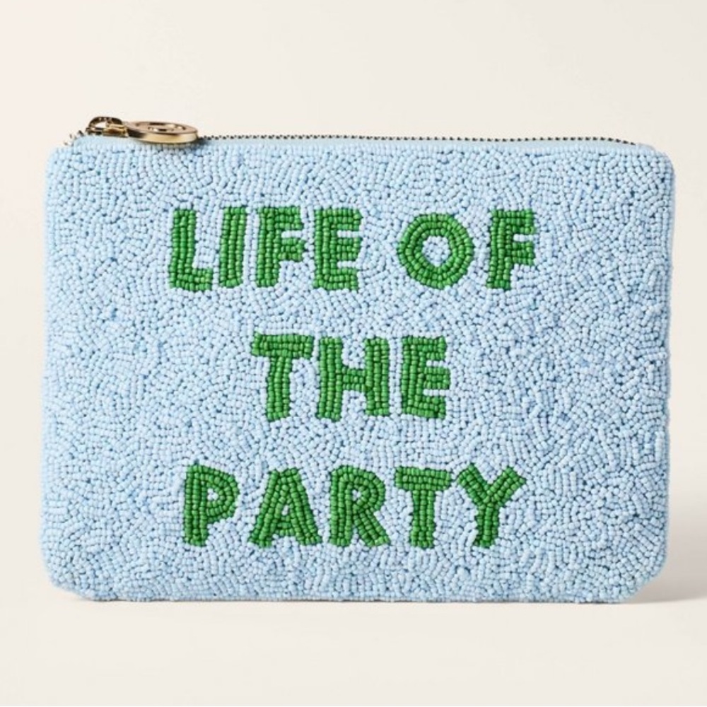 Kate Spade New York X Target collaboration beaded Life of the Party Clutch